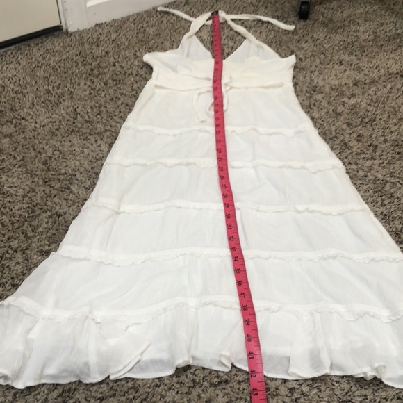 Anthropologie Odille Midi Dress Size XS White - Picture 6 of 7